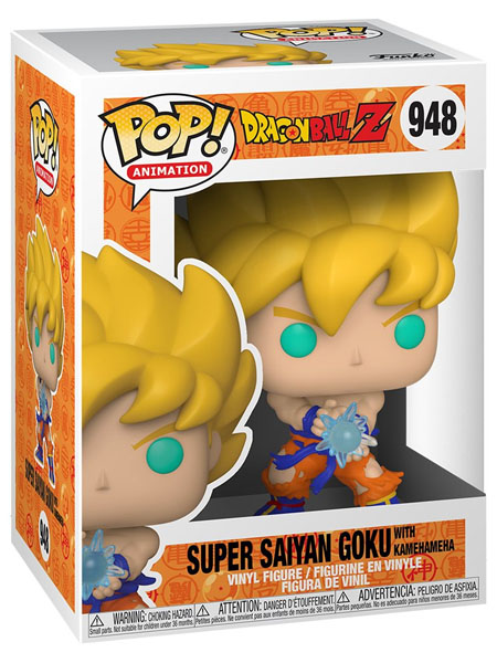 Funko POP #948 Dragon Ball Z Super Saiyan Goku with Kamehameha Figure